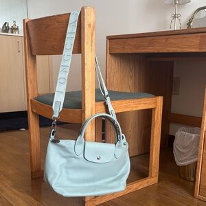 Longchamp Sky Blue Shoulder Bag